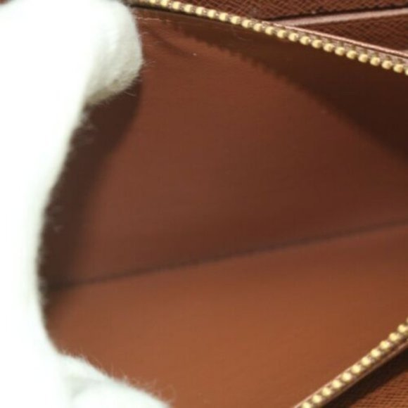 100% Auth Louis Vuitton Monogram Zippy Wallet - Picture 8 of 9